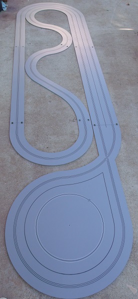 Custom One lane test track